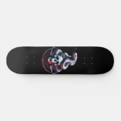 Skull And Snake Gothique Skateboard (Horz)