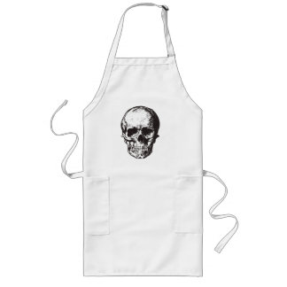 Skull Apron Lang Schort