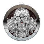SKULL Art Dartboard Dartbord (Voorkant)