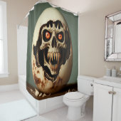 Skull Art Douchegordijn (In situ)