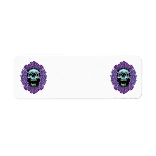 Skull Art Etiket (Voorkant)