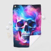 Skull Art Golfhanddoek (Insitu)