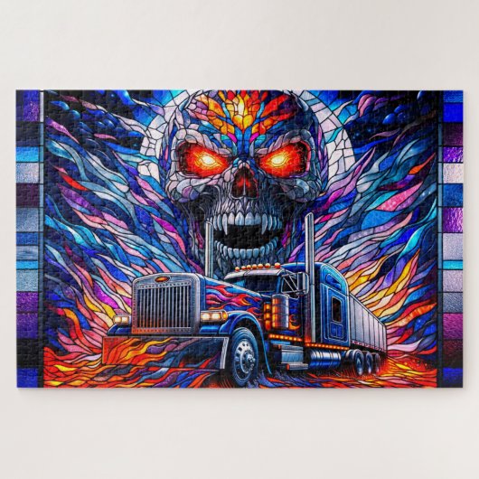 Skull Art Legpuzzel (Horizontaal)