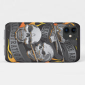 Skull Art Phone Case (Achterkant (horizontaal))
