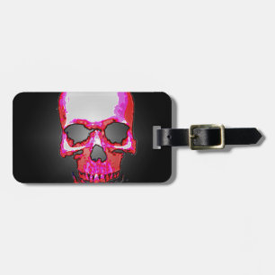 Skull Bagagelabel