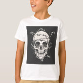 Skull Barbed Wire T-shirt (Voorkant)