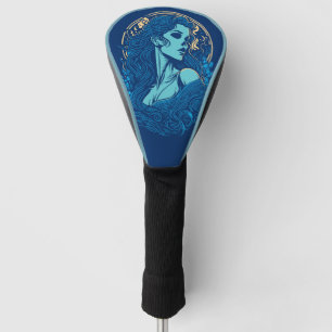 Skull Beauty Gotisch Vrouw Golfheadcover