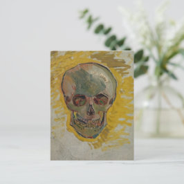 Skull beroemd gemaakt door Vincent van Gogh Briefkaart