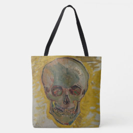 Skull beroemd gemaakt door Vincent van Gogh Draagtas
