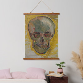 Skull beroemd gemaakt door Vincent van Gogh Hangend Wandkleed