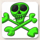 Skull Bier Onderzetter (Voorkant)