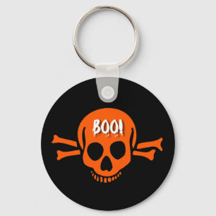 Skull boe halloween sleutelhanger