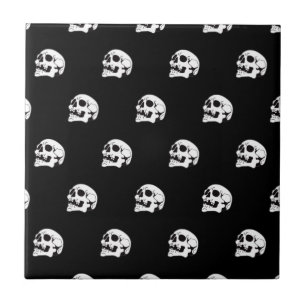 Skull Bone Patroon II Tegeltje