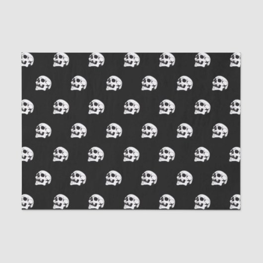 Skull Bone Patroon II Tissuepapier (Voorkant)