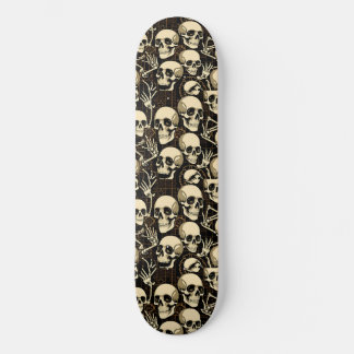 Skull botten skateboard