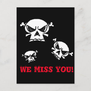 Skull Boys Briefkaart