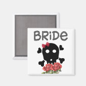 Skull Bride Magneet (Voorkant / Achterkant)