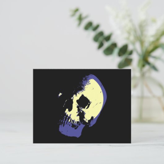 Skull Briefkaart (Staand voorkant)