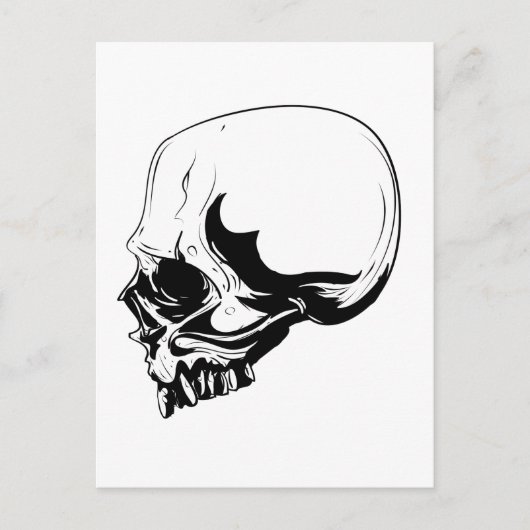 Skull Briefkaart (Voorkant)