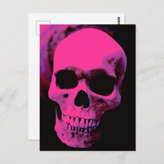 Skull Briefkaart (Voorkant / Achterkant)