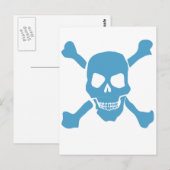 Skull Briefkaart (Voorkant / Achterkant)