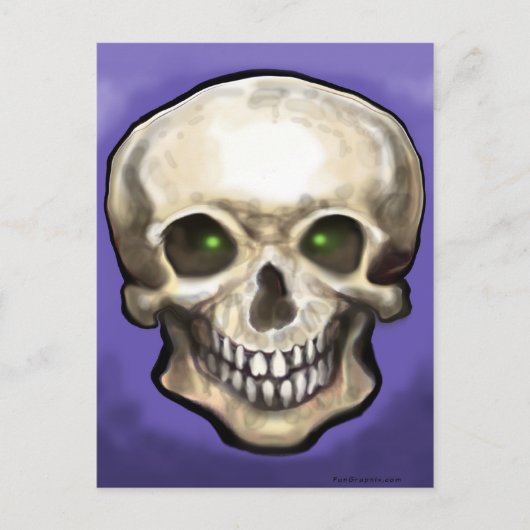 Skull Briefkaart (Voorkant)