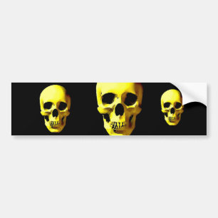 Skull Bumpersticker