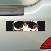 Skull Bumpersticker (Op auto)