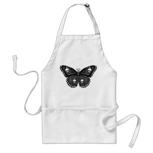 Skull Butterfly Standaard Schort