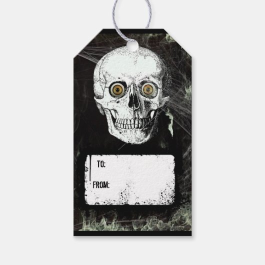 Skull Cadeaulabel (Voorkant)