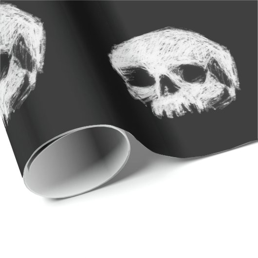 Skull Cadeaupapier (Rol Hoek)