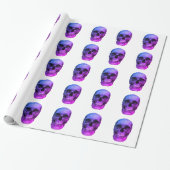 Skull Cadeaupapier (Uitgerold)
