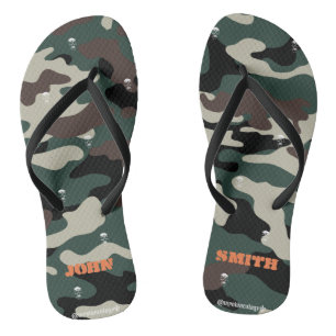 Skull Camo Teenslippers
