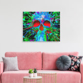 Skull Canvas Afdruk (Insitu (Woonkamer))