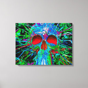 Skull Canvas Afdruk