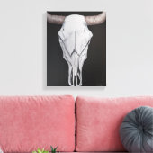 Skull Canvas Afdruk (Insitu (Woonkamer))