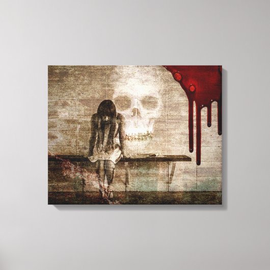 Skull Canvas Afdruk (Voorkant)