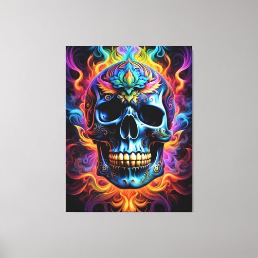 Skull Canvas Print (Voorkant)