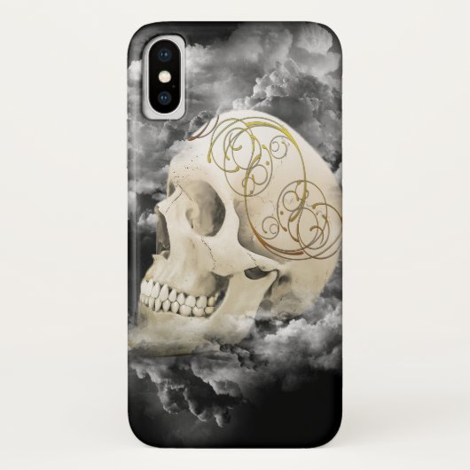 Skull Case-Mate iPhone Case (Achterkant)