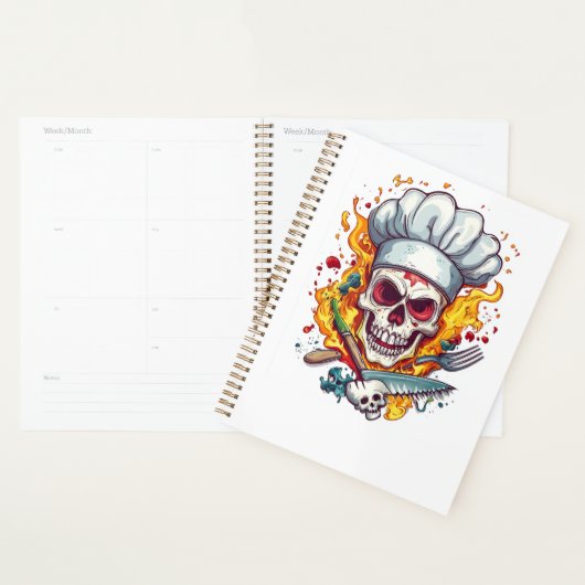 Skull Chef Kitchen Master (Devant avec enveloppe)