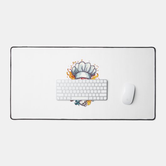 Skull Chef Kitchen Master Bureaumat (Keyboard & Muis)