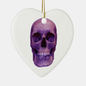 Skull Christmas Tree Heart Ornament (Rechts)