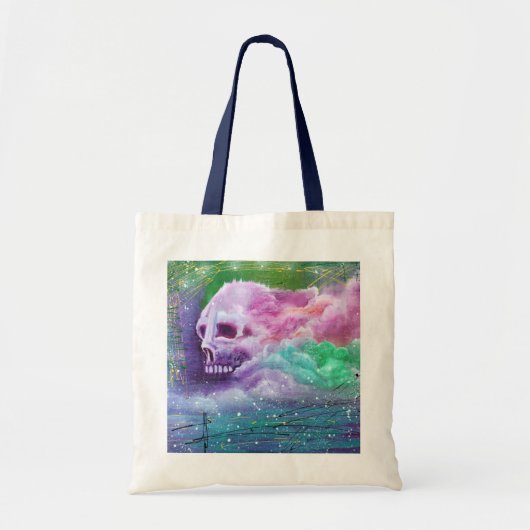 Skull Cloud Tote Bag (Voorkant)