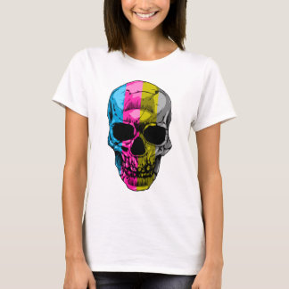 SKULL CMYK T-SHIRT