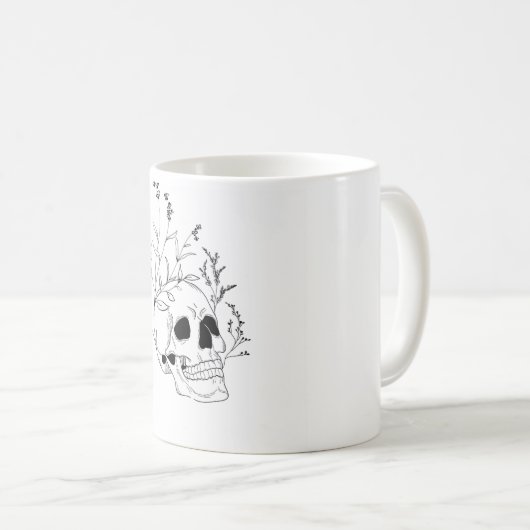 Skull Coffee Mug (Devant droit)