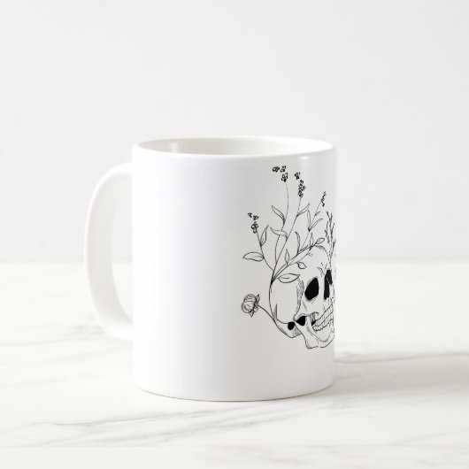 Skull Coffee Mug (Devant gauche)