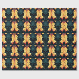 Skull Comics Stijl Illustratie Fantasy Art Cadeaupapier