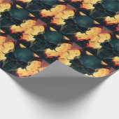 Skull Comics Stijl Illustratie Fantasy Art Cadeaupapier (Hoek)