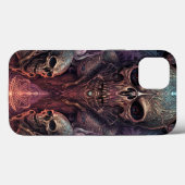 Skull Creepy Surreal Horror Art Case-Mate iPhone Case (Achterkant (horizontaal))