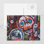 Skull Crew Briefkaart (Voorkant / Achterkant)